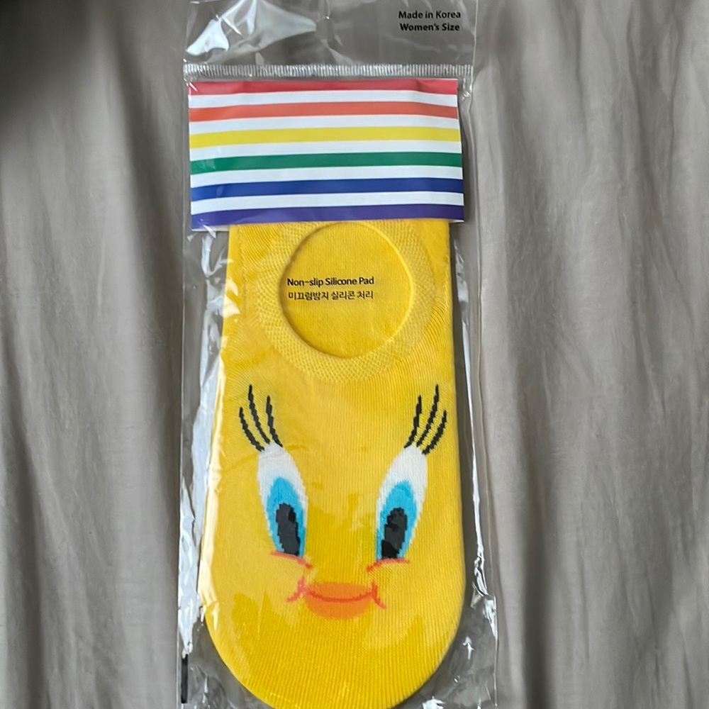 Tweety-Bird non-slip socks